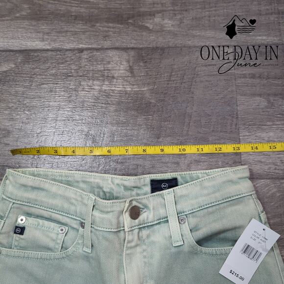 Adriano Goldschmied High Rise Wide Leg Crop Jeans Size 27 (4) - Picture 3 of 6